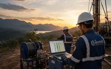 Well logging dan pumping test pada sumur bor